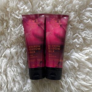 New BBW Renewing Meadow Walk Rose Magnolia Ultimate Hydration Body Creams
